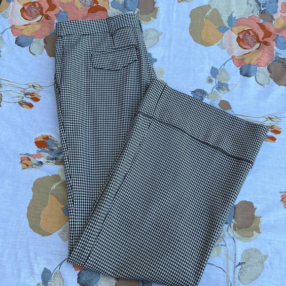 Maeve Anthropology Large Cuffed Flare Pant US12 - Picture 1 of 8